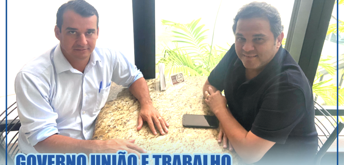 Prefeito municipal Célio Marcos Cordeiro cumpre agenda na capital do estado e segue tratando de assuntos importantes com o Deputado Federal José Priante