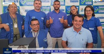 Prefeito assina novos títulos definitivos