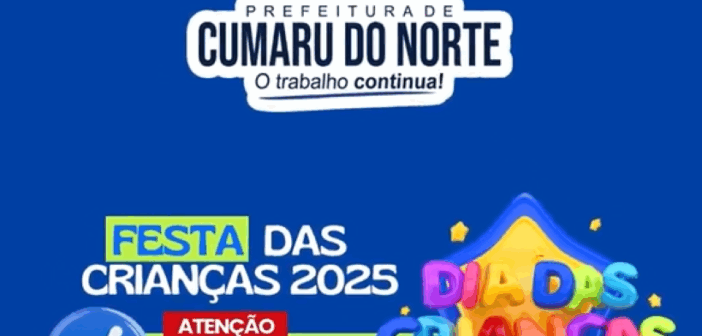 Convite festa das crianças mata Verde