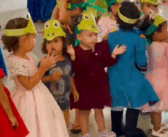 Festinha das crianças na Creche Professora Prisse