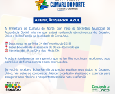 Atendimento do bolsa família em Serra Azul | PMCN