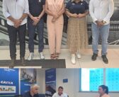 PREFEITO CÉLIO MARCOS (NEGO) PARTICIPA DE REUNIÃO NA SUPERINTENDÊNCIA DA CAIXA ECONÔMICA FEDERAL