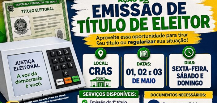 ATENÇÃO, CUMARU DO NORTE!