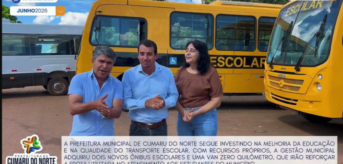 Nova frota de ônibus